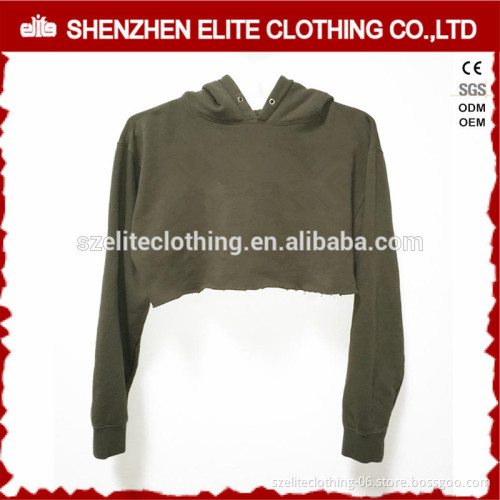 Custom Graphic Olive Green Good Quality Hoodies Women